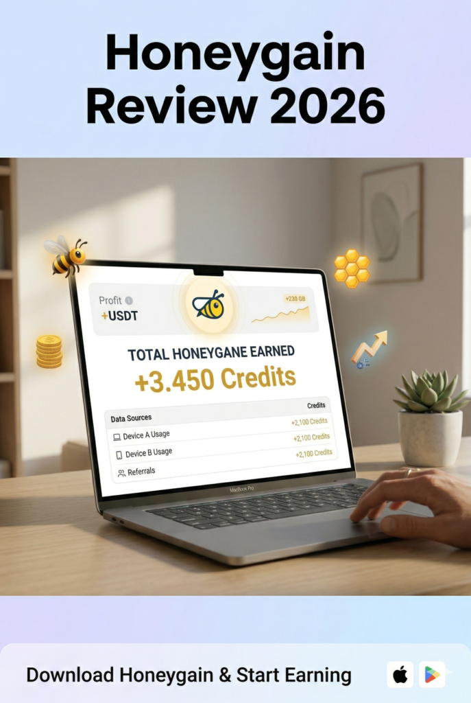 Data Selling App Honeygain